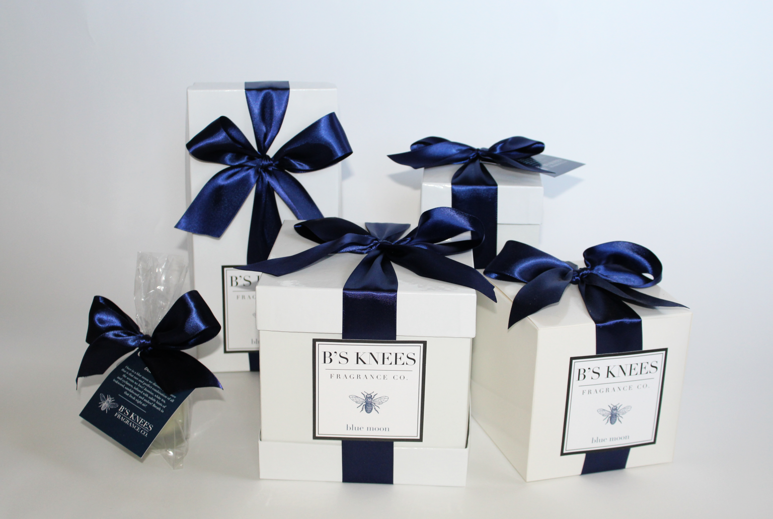 B's Knees Candles - 1 Wick/White Glass, Assorted Scents