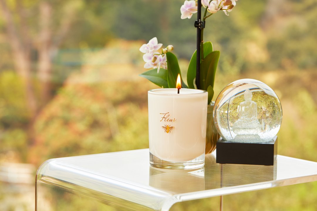 Fleur Single Wick Candles, Assorted Scents