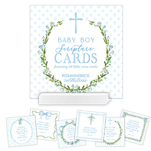Baby Blue Scripture Cards