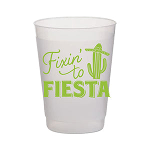 Fixin' to Fiesta Frost Flex Cups