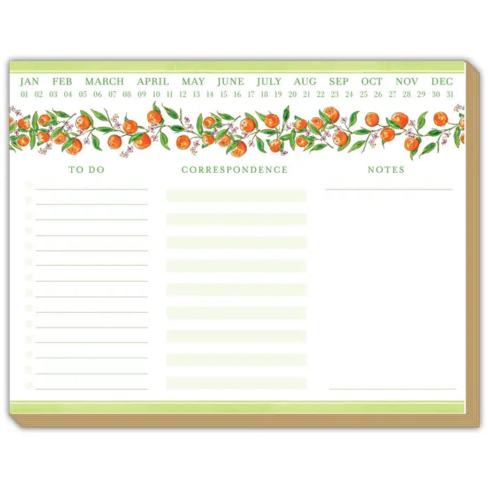 Oranges on Braches Luxe Planner