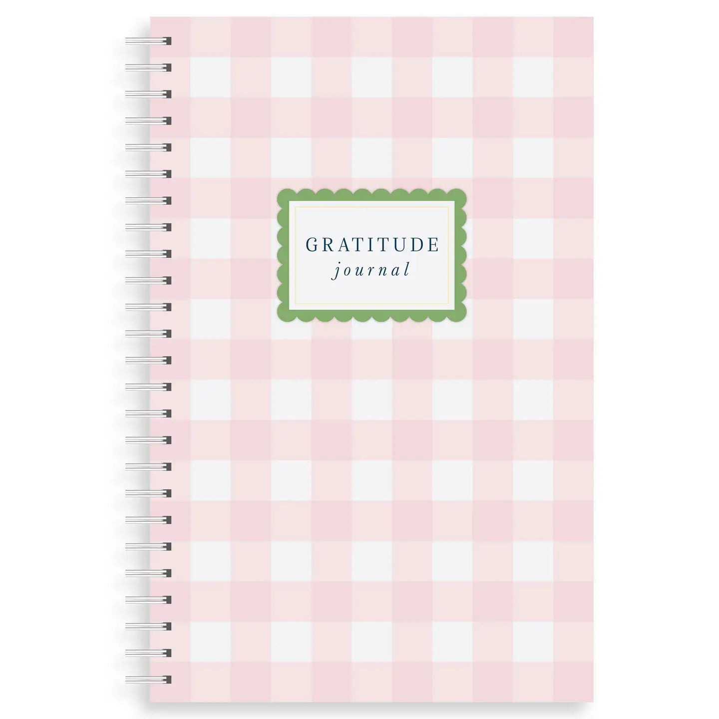 Gratitude Journal, Pink Gingham