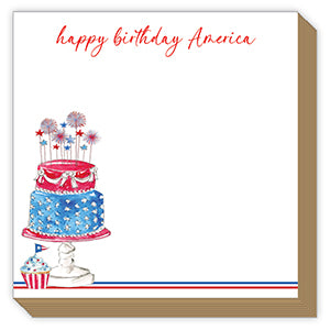 Happy Birthday America Mini Luxe Notepad