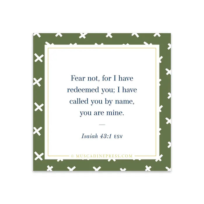 Scripture Static Clings - Assorted