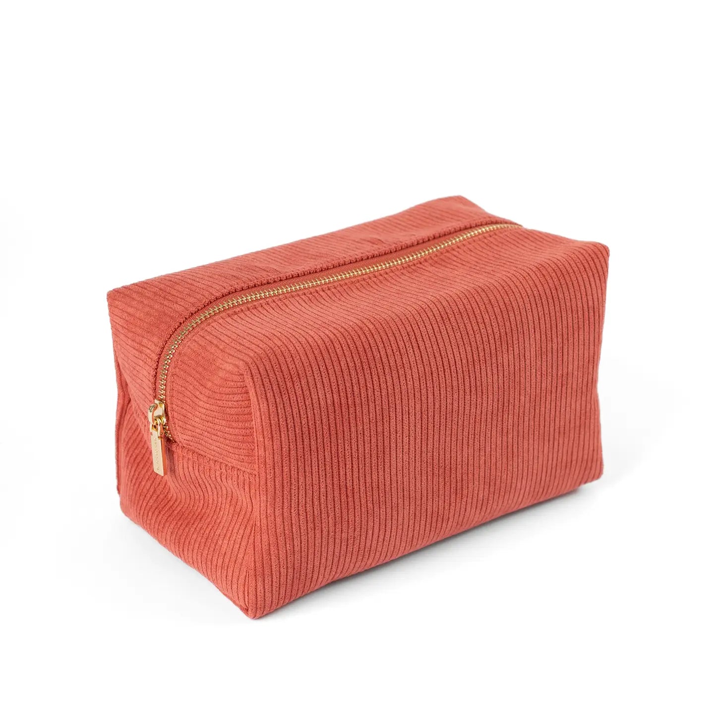 Corduroy Cosmetic Bag, Assorted Colors