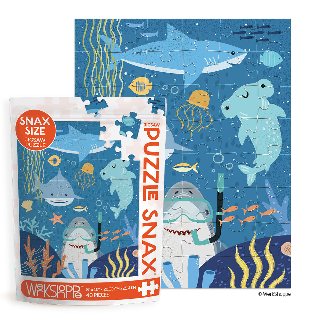 Shark Tank 48 Puzzle Snax