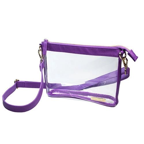 Small Clear Crossbody - Assorted Colors