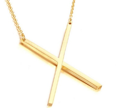 Large 925 Sterling Silver Gold Plated Initial Necklace, Assorted
