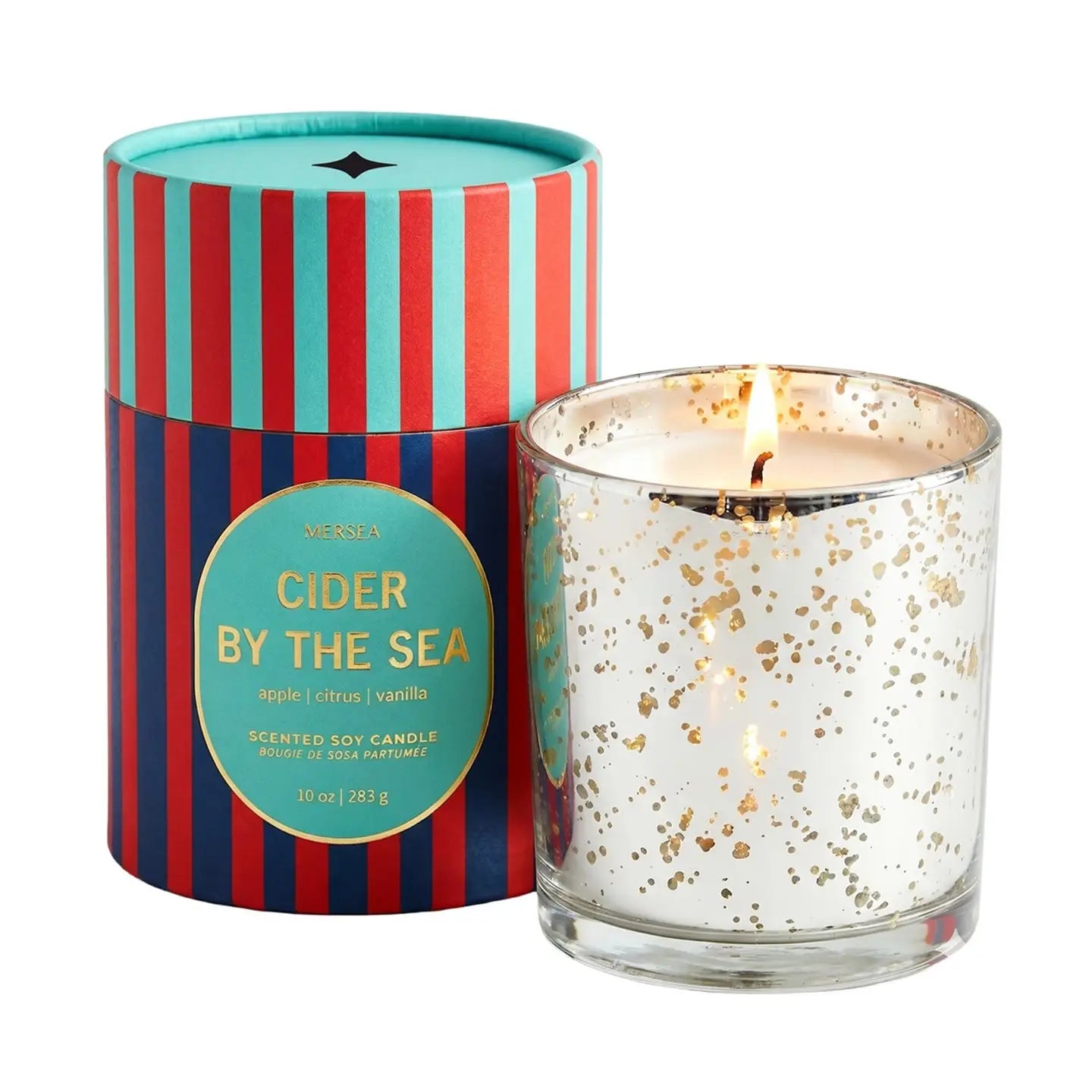 Cider by the Sea Holiday Tube Candle