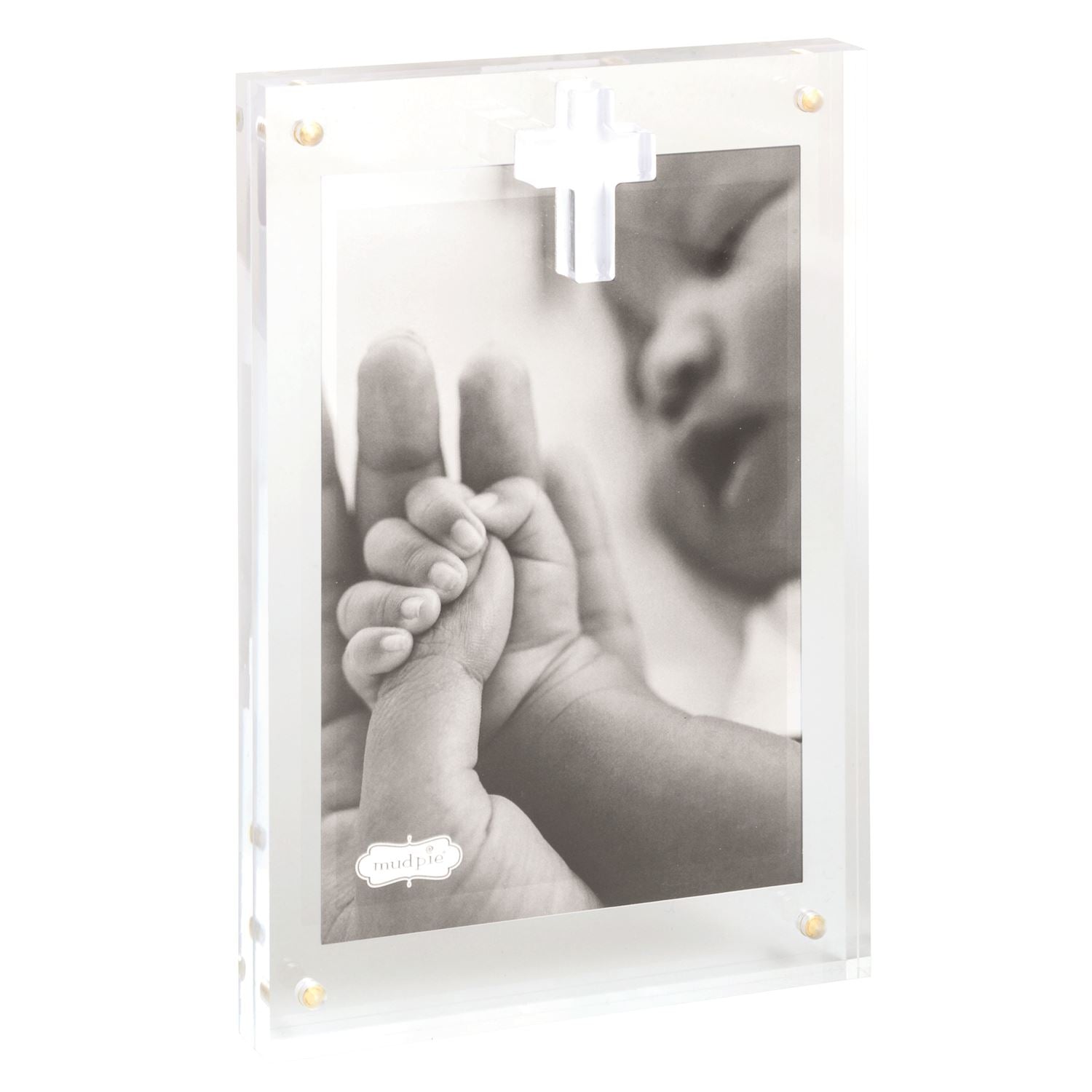 Vertical Layered Cross Acrylic Frame