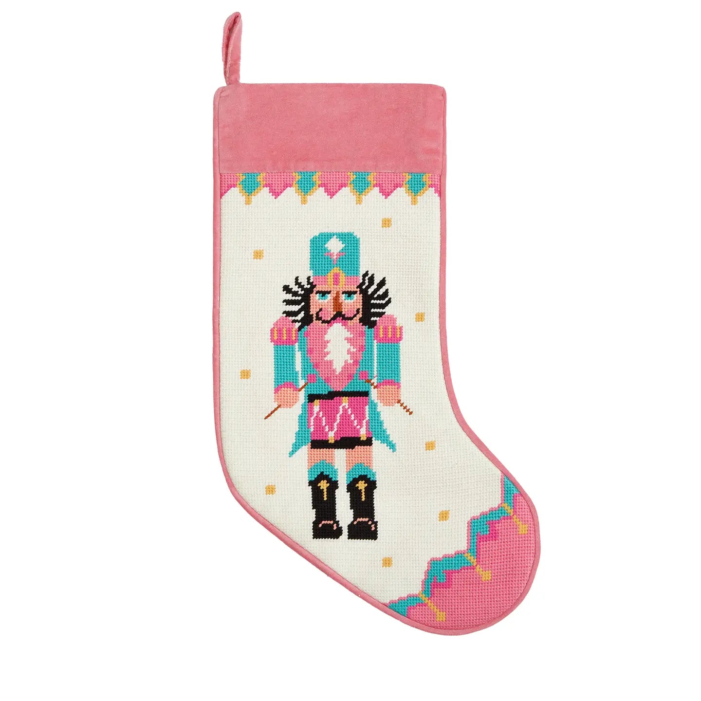 Needlepoint Stockings, Assorted Patterns