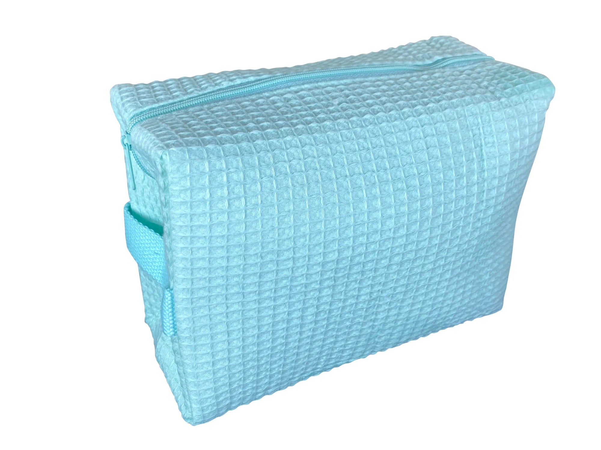 Large Waffle Cosmetic Bag, Assorted Colors