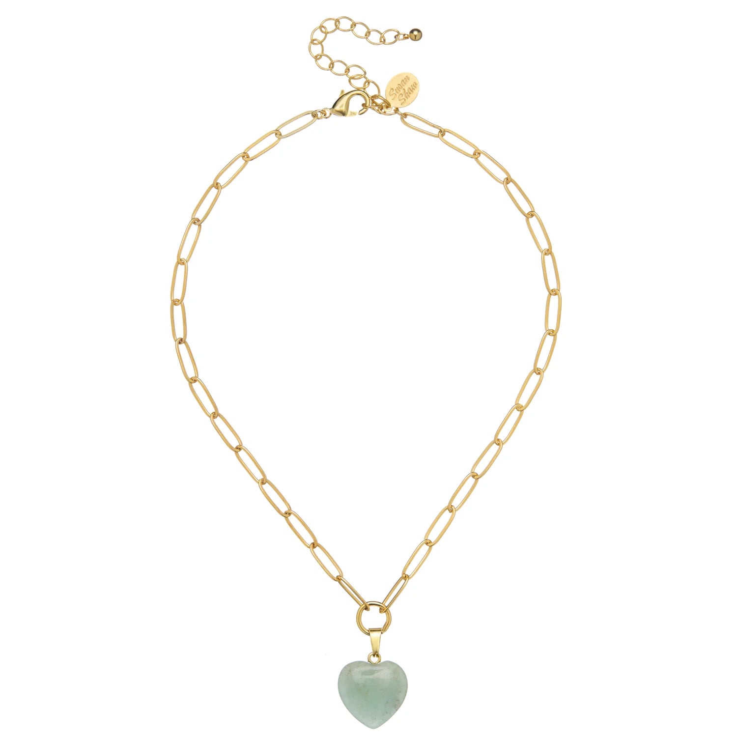 Audrey Heart Necklace, Assorted Colors