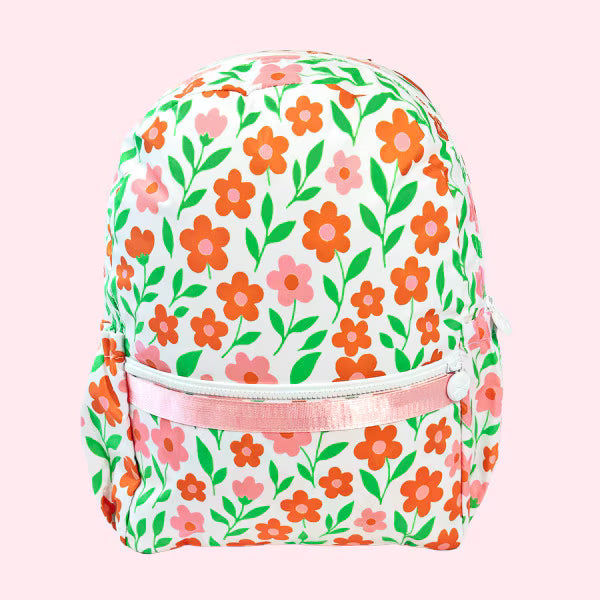 Glossy Medium Backpack w/ Pockets, Assorted Patterns