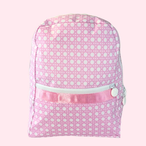 Glossy Small Backpack w/ Pockets, Assorted Patterns