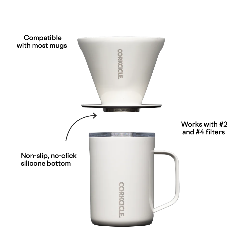 Coffee Pour-over Kit - Oat Milk