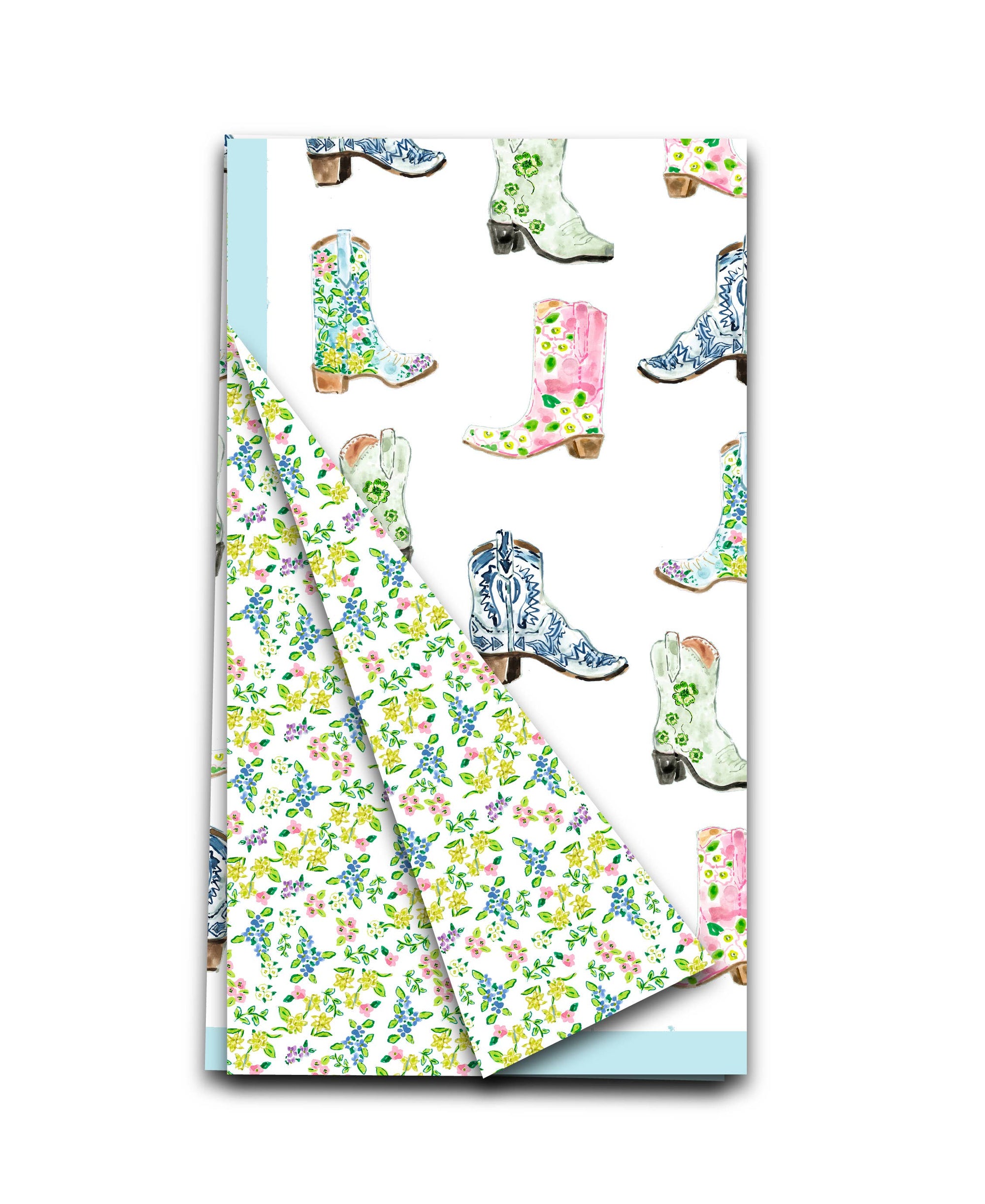 Double Sided Rodeo Tea Towel