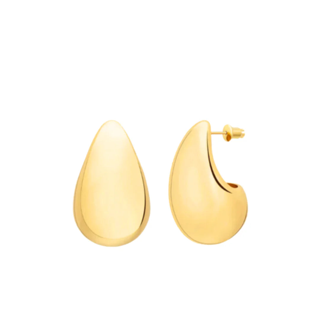 Teardrop Earrings - gold