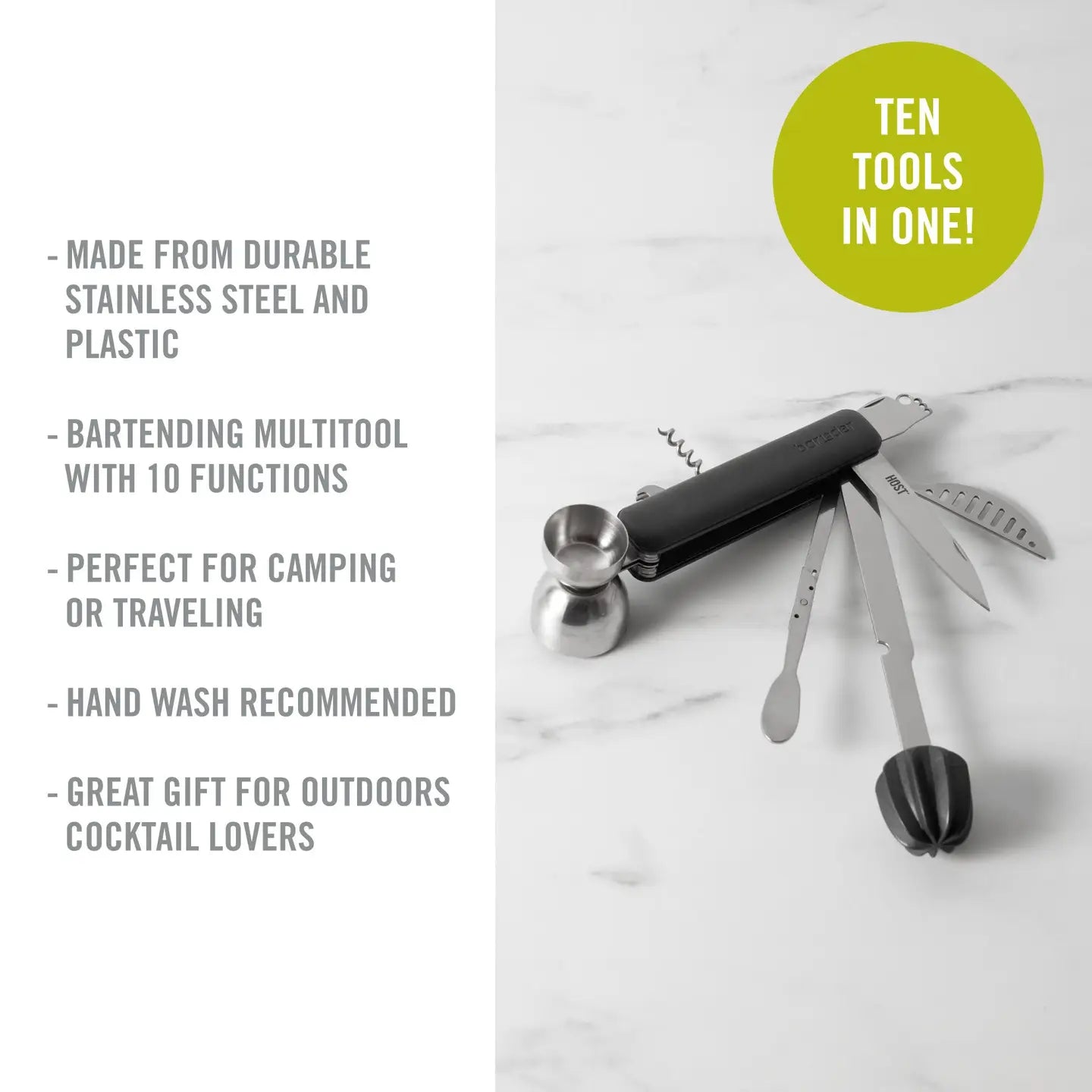 All-in-One Multi-Tool "Bar10der" Set - 10 Bar Tools in 1