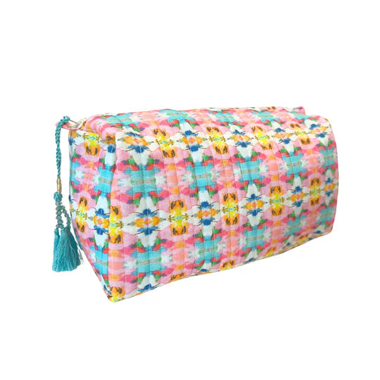 Laura Park Quilted Cosmetic Bag - Small, Assorted Patterns