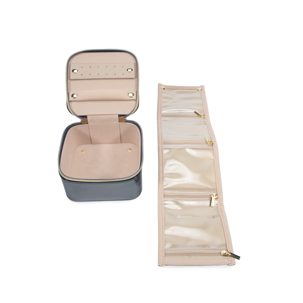 Pearl Travel Jewelry Case, Assorted Colors