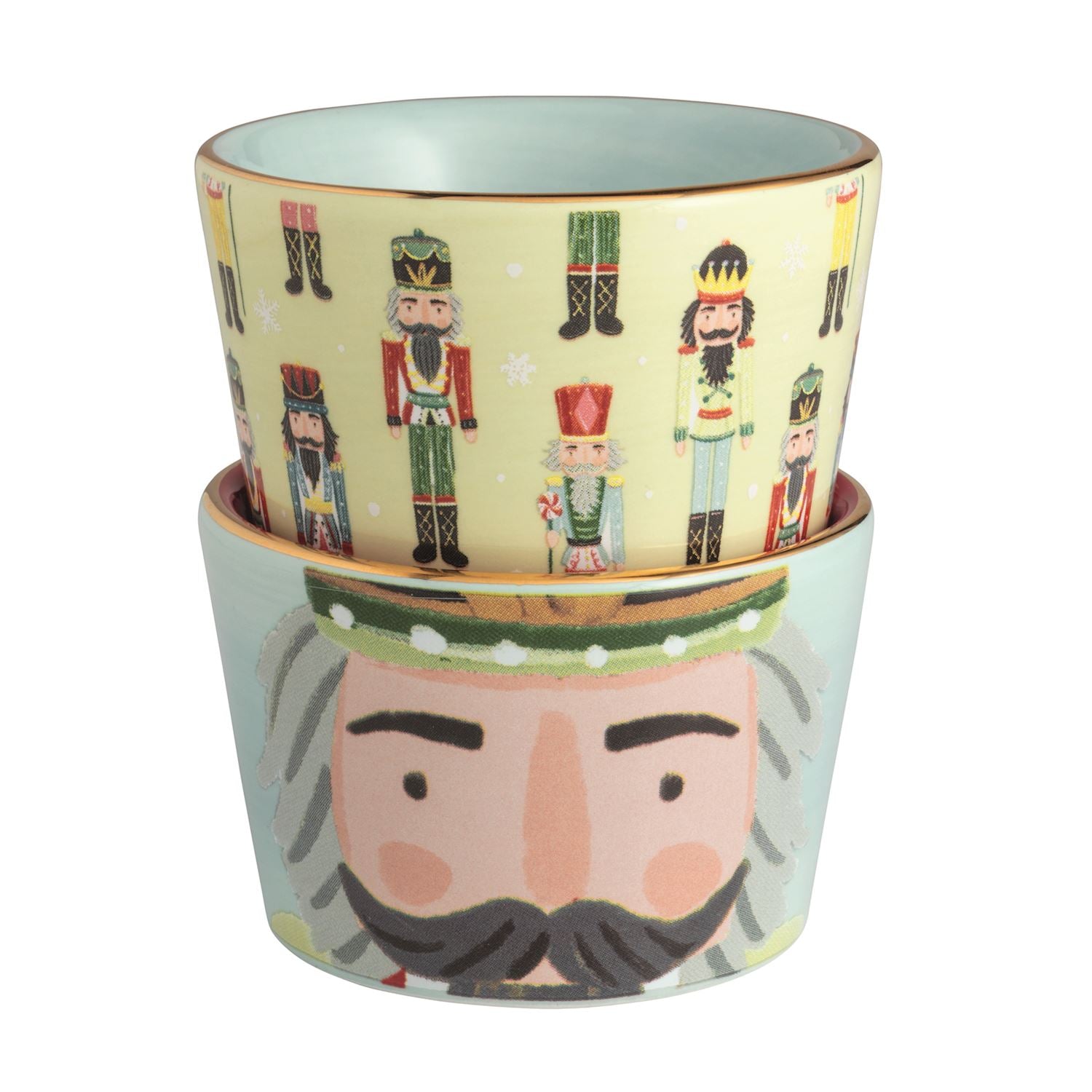 Nutrcracker Patterned Tidbit Set