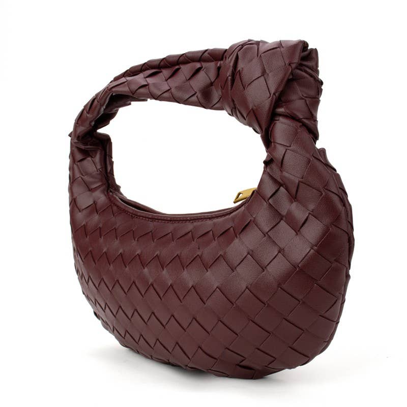 The Charlize | Knotted Woven Handbag