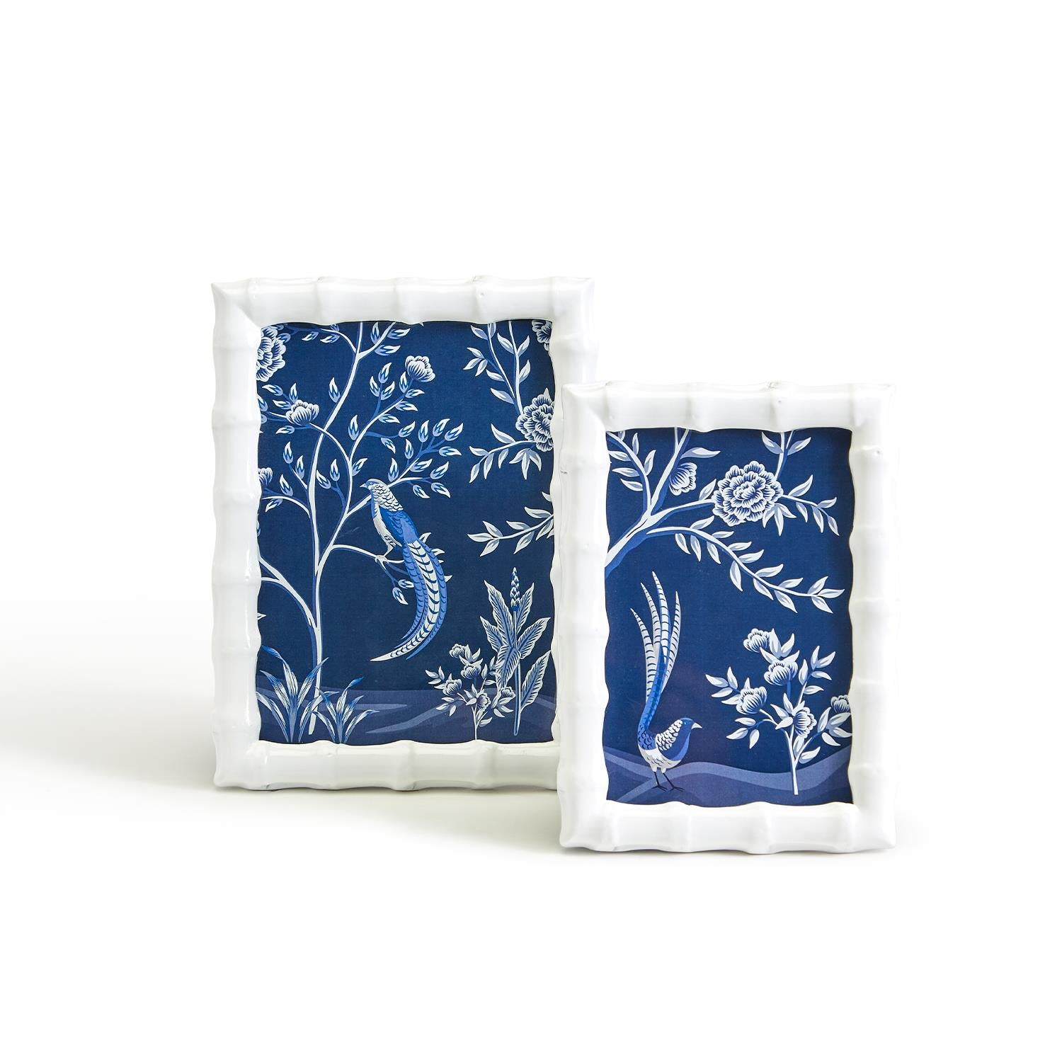 White Bamboo Frames, Assorted Sizes