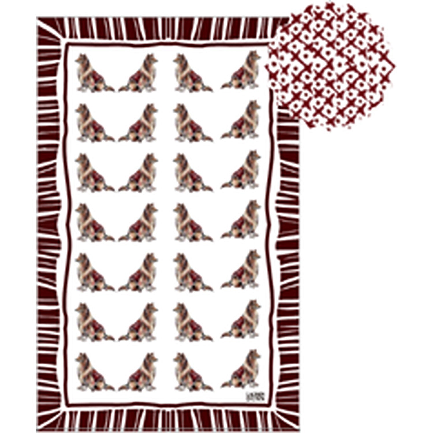 Game Day Reveille Double Sided Tea Towel