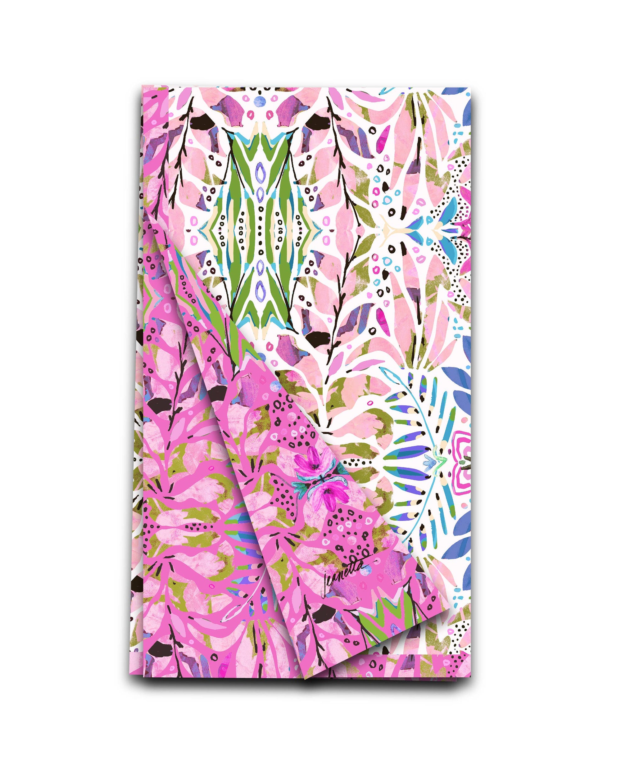 Double Sided Amina Tea Towel