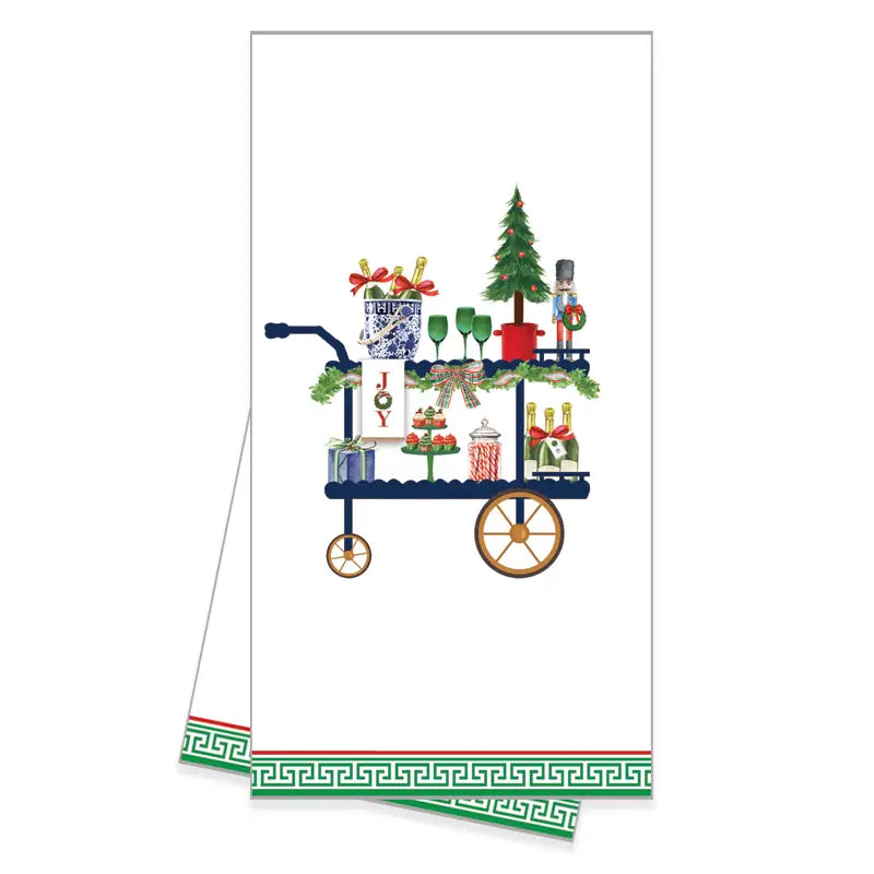 Christmas Cotton Tea Towels, Assorted