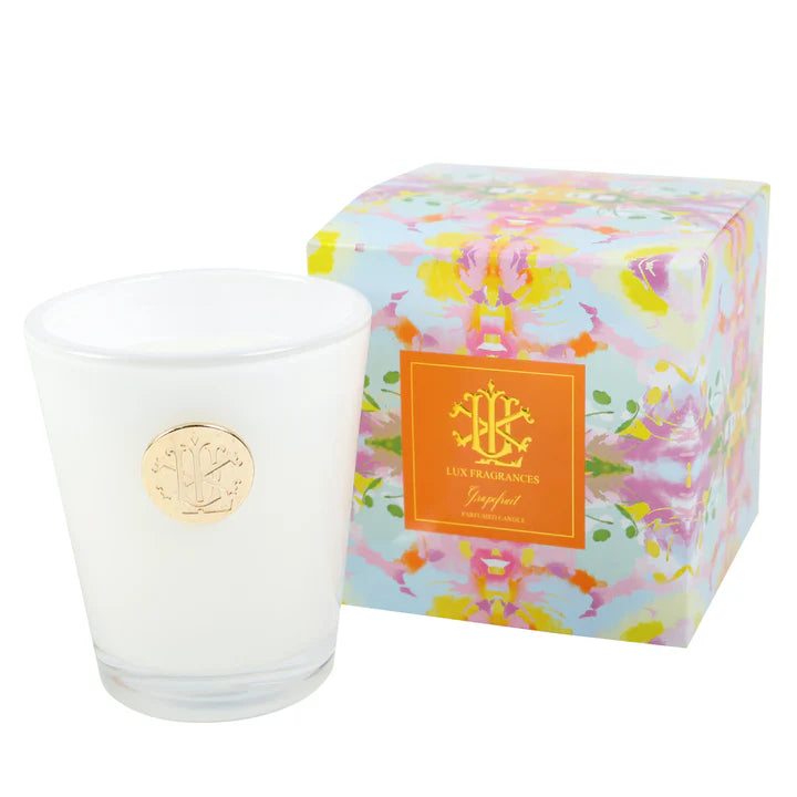 Grapefruit 8oz Designer Candle