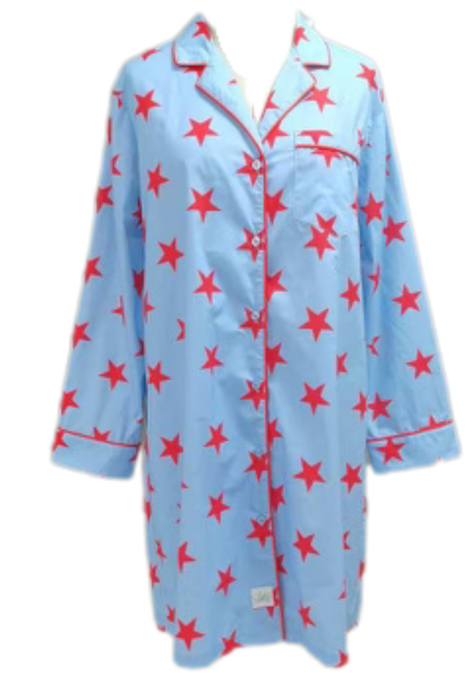 Blue/red star Sleep Shirt