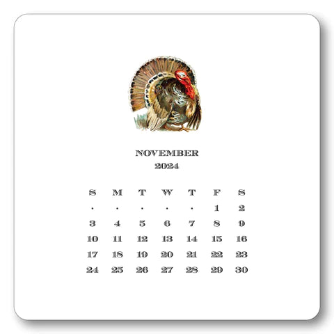 2024 Maison de Papier Desk Calendar with Easel