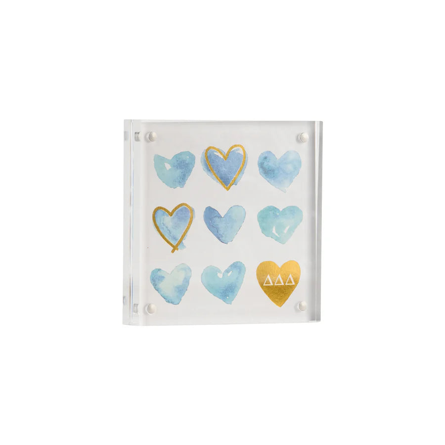 Sorority Heart Mini Print, Assorted
