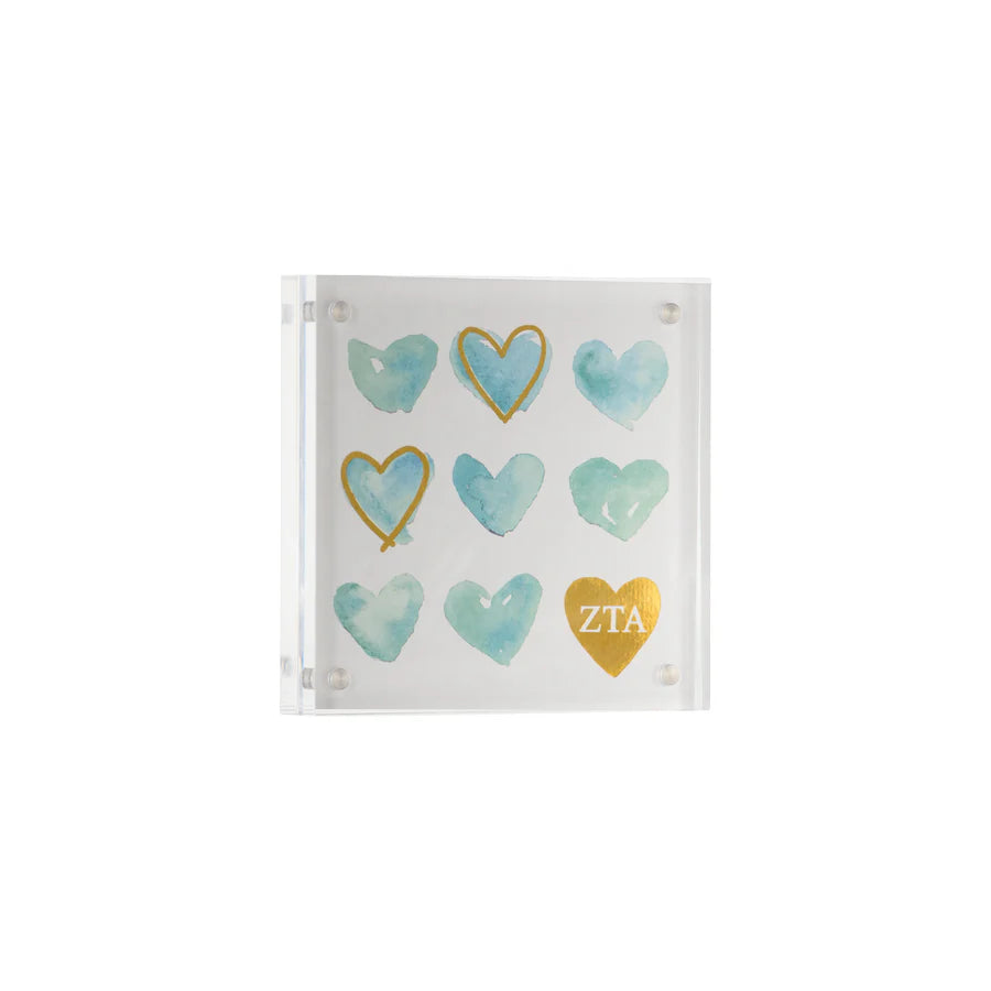 Sorority Heart Mini Print, Assorted