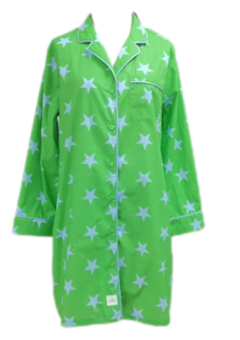 Green/blue star Sleep Shirt