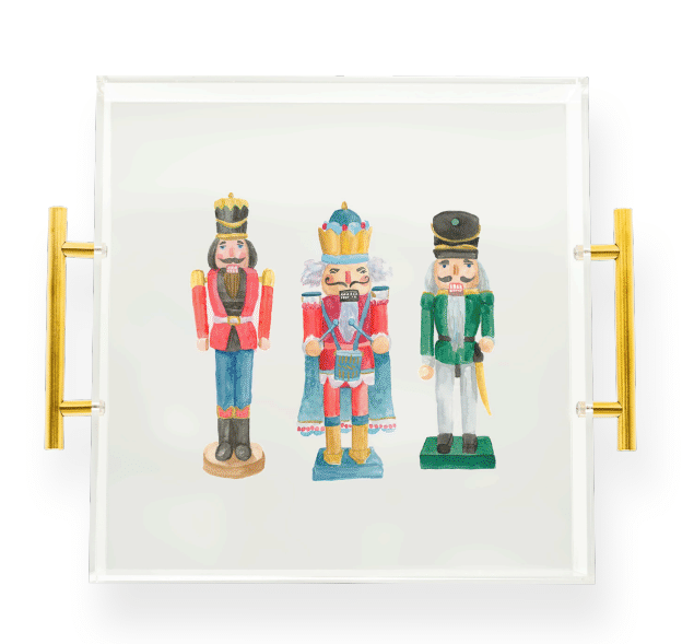 Nutcracker Acrylic Tray