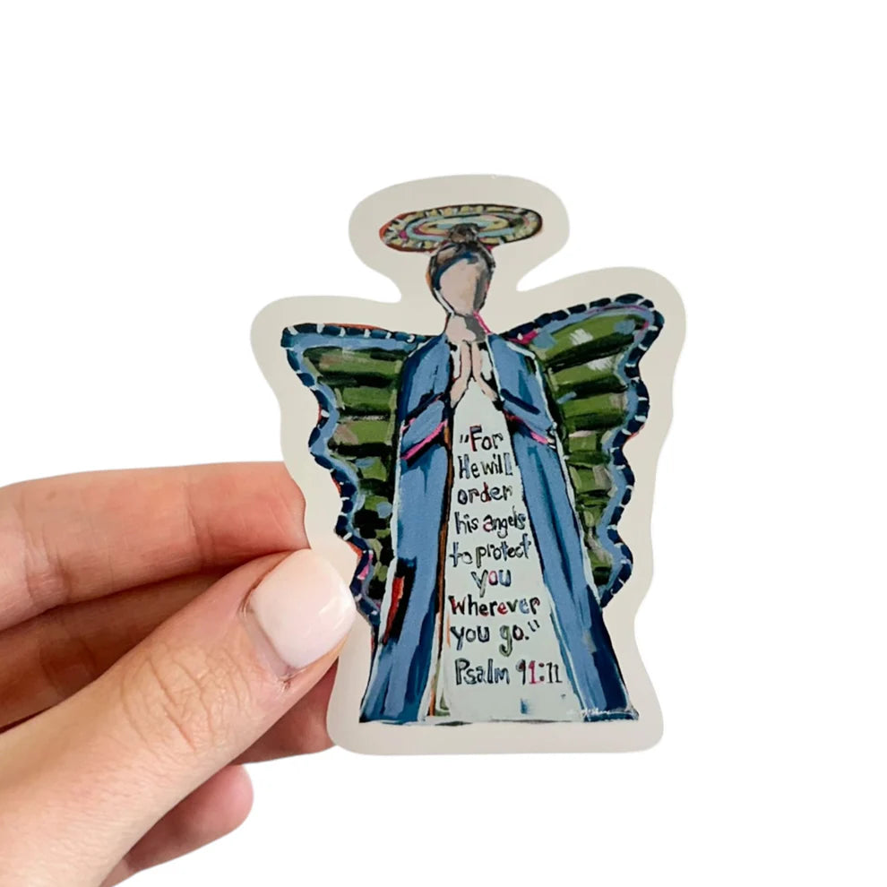 "To Protect Angel" Sticker