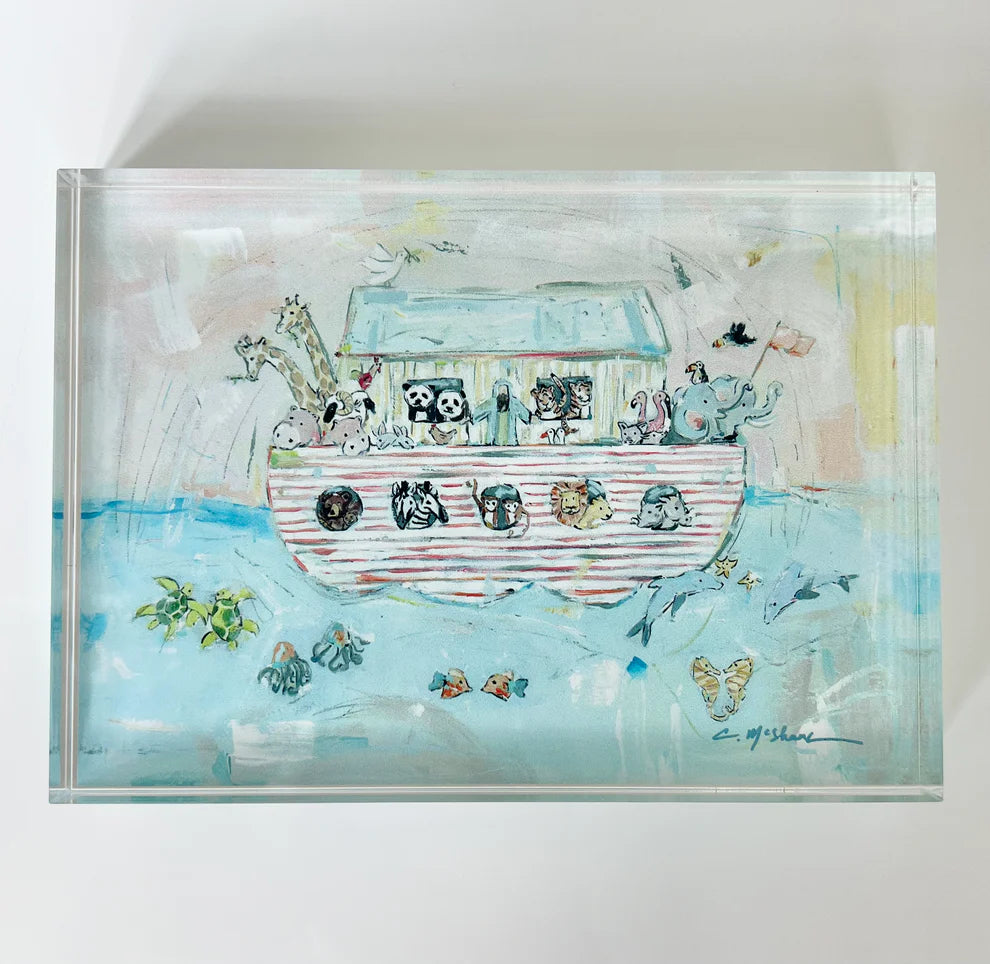 "Noah's Arks II" Acrylic Block