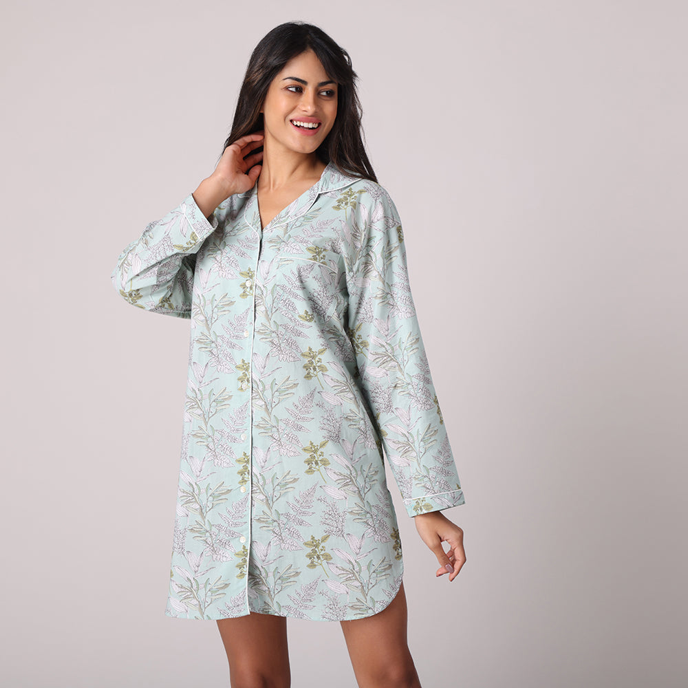 Cotton Nightshirt, Assorted Patterns & Sizes
