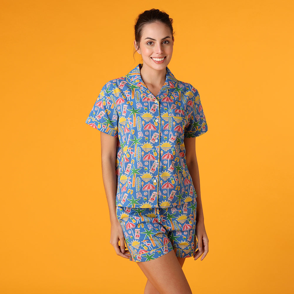 Vacay Shorts PJ Set