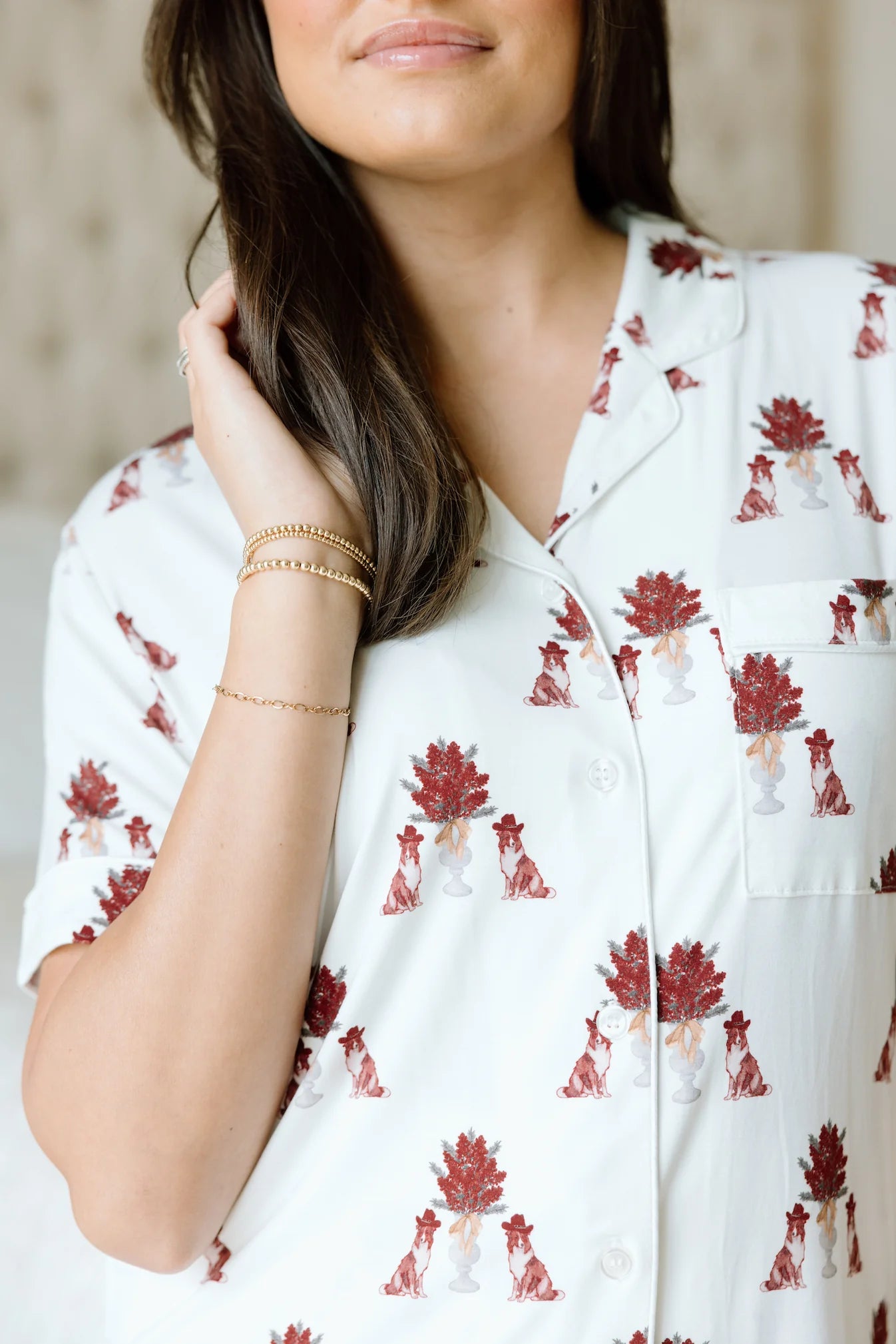 Gameday Heirloom Pajama Short Set - College Station