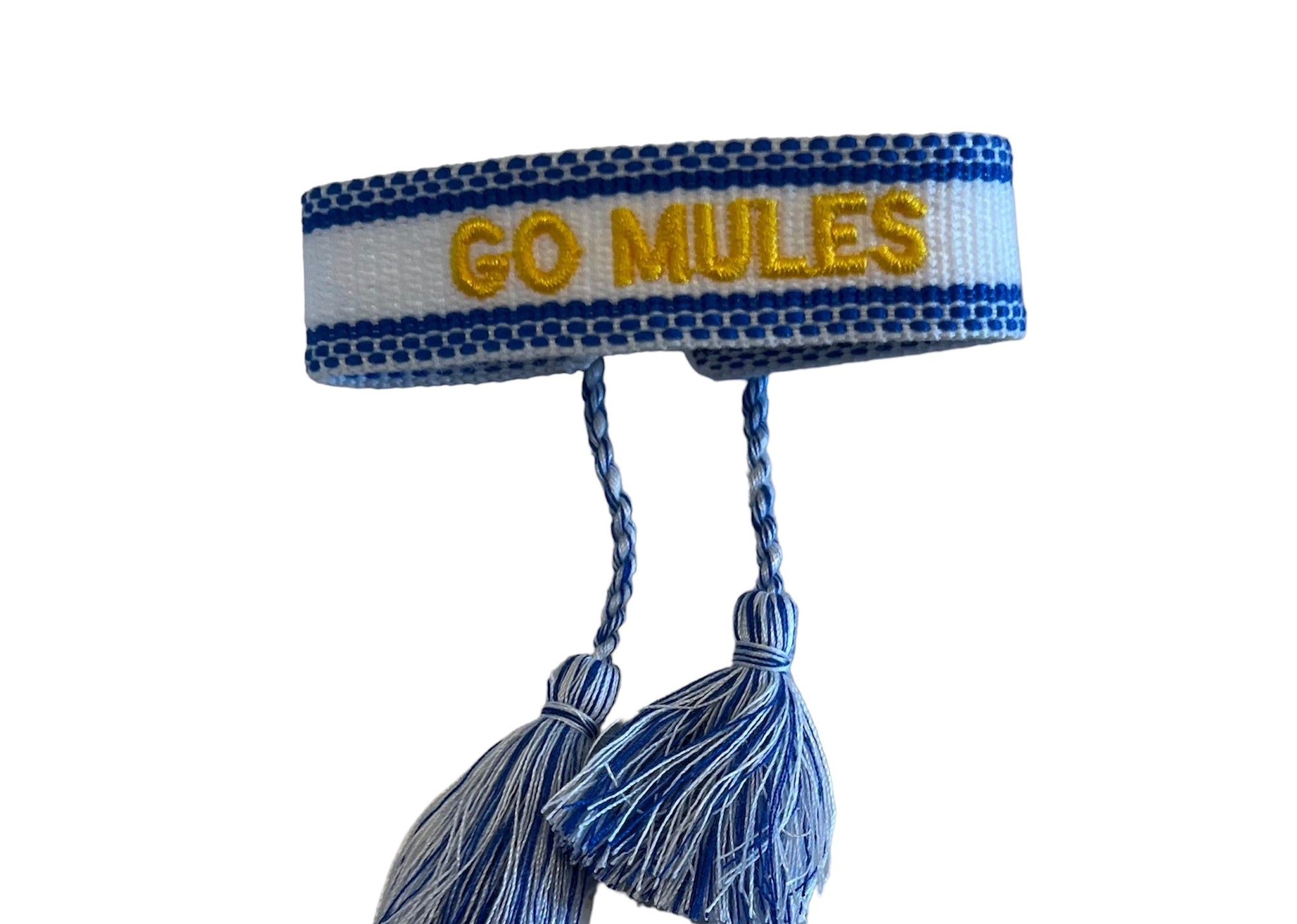 Go Mules Tassel Bracelets