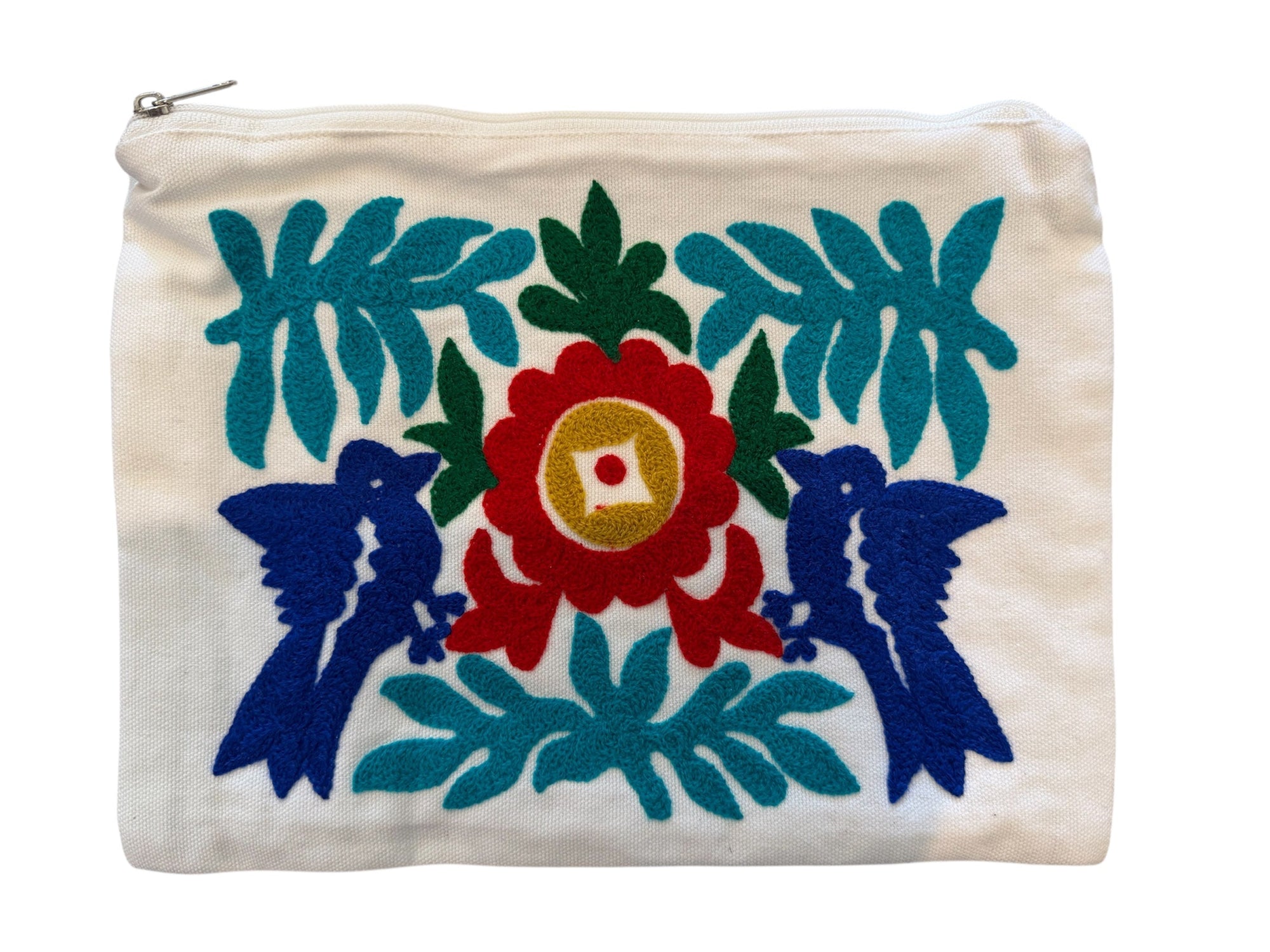Embroidered Pouches, Assorted Colors