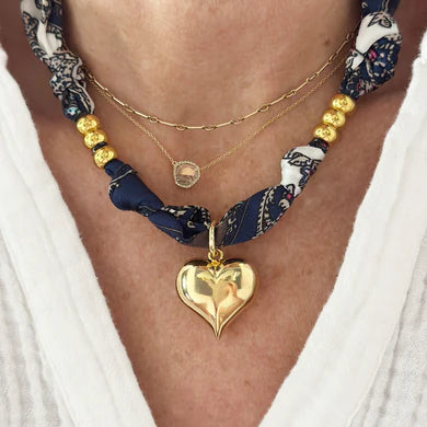 Gameday Love Scarf Necklace