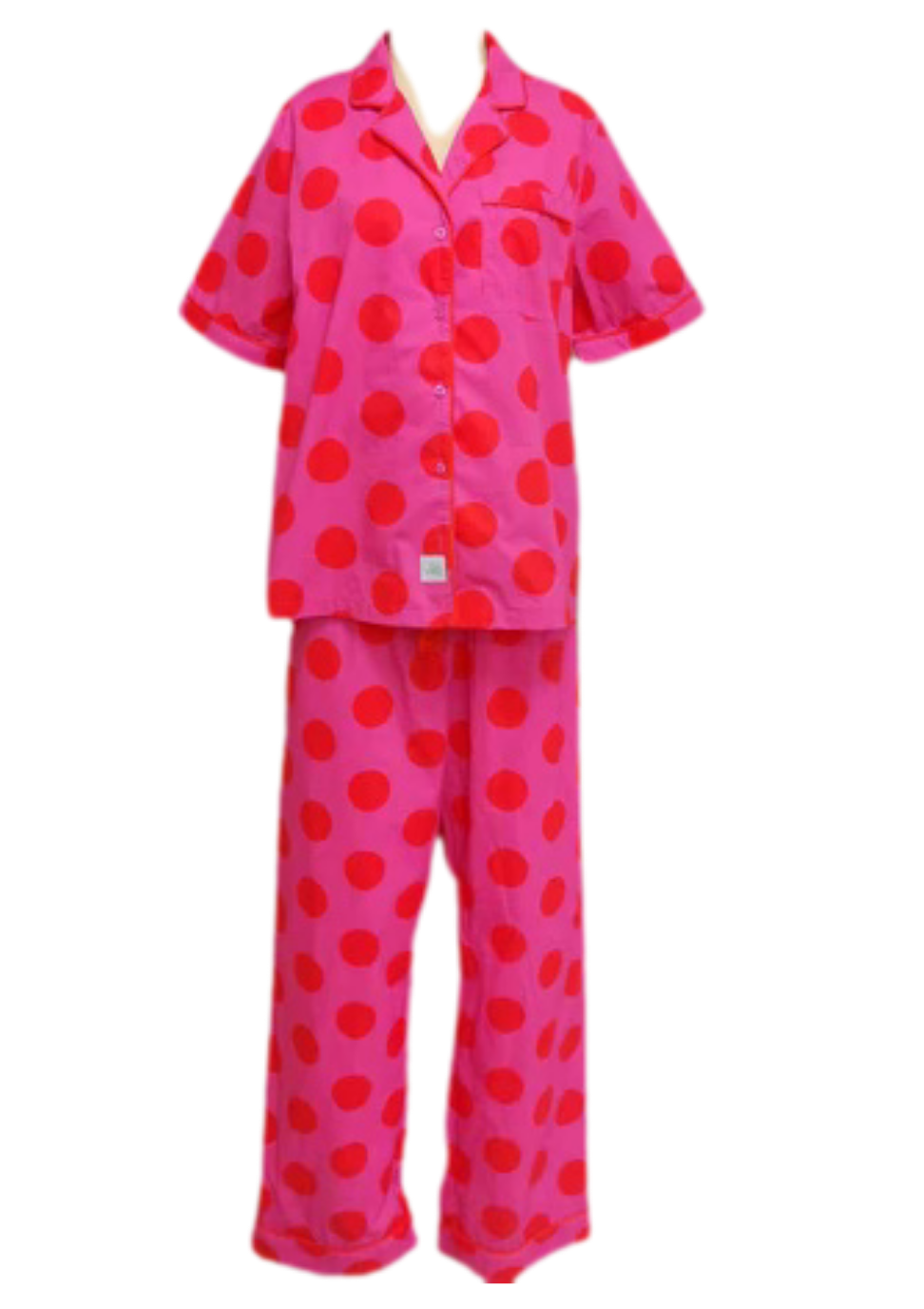 Pink/red polka dot Pj Set