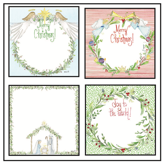 Kris-10's Creations Christmas Sticker Set (16 pieces)