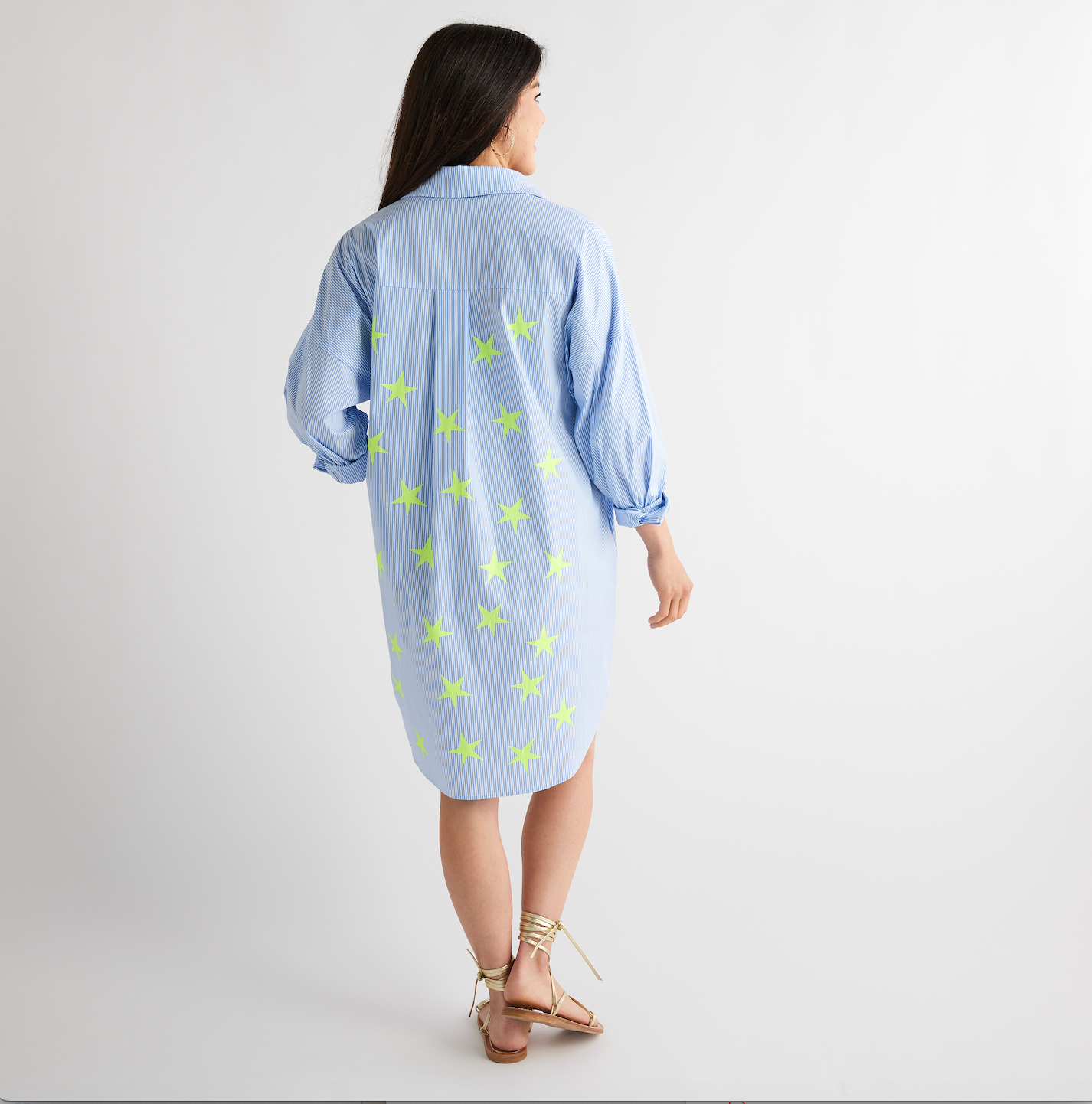 preppy blue dress One Shoulder Mini Dress | Sexy Chic Fashion main image 0