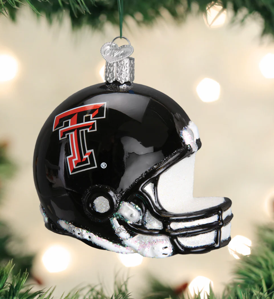 Texas Tech Helmet Ornament